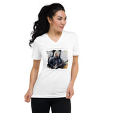 Breaking Musical Barriers Unisex Short Sleeve V-Neck T-Shirt - Beyond T-shirts